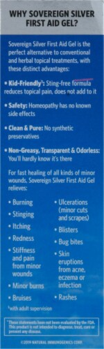Sovereign Silver First Aid Gel Perspective: back