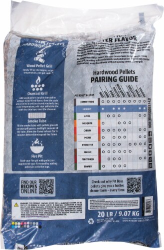 Pit Boss® Hickory Blend BBQ Hardwood Pellets Perspective: back