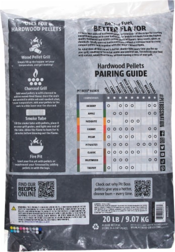 Pit Boss® Competition Blend BBQ Pellets - 20 lb Perspective: back