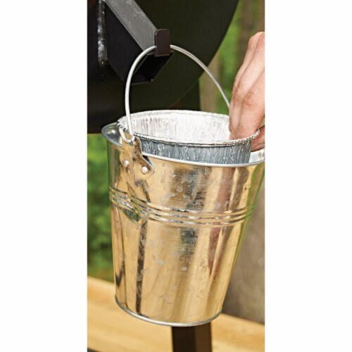 Pit Boss® Grease Bucket Foil Liners Perspective: back