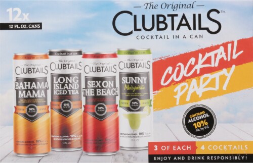 Clubtails™ Cocktail Party Variety Pack Perspective: back
