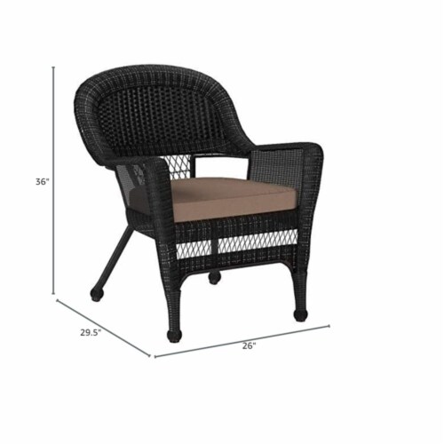 Jeco Wicker Chair with Cushion 2 pk Smith s Food and Drug