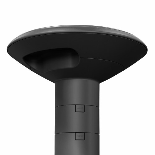 Storex Wiggle Stool - Black - 1 / Carton