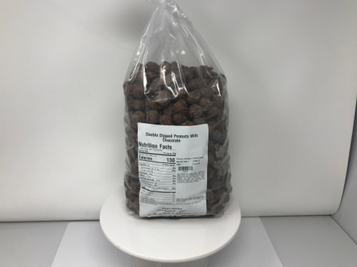 Double Dipped Peanuts Milk Chocolate Covered Peanuts 5 pounds Perspective: back