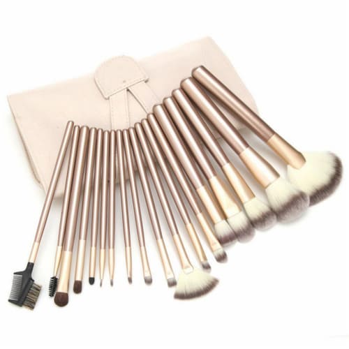 Zoe Ayla Professional Make Up Brush Set Perspective: back