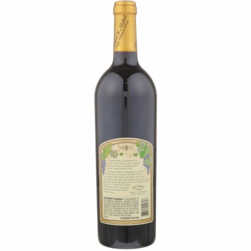 Nickel & Nickel C.C. Ranch Napa Valley Cabernet Sauvignon Wine Perspective: back