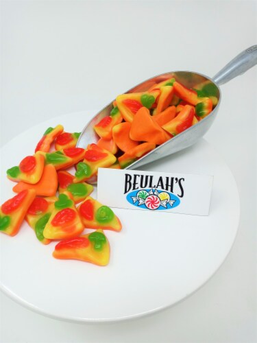 Gummi Pizza Slices 4.4 pounds bulk gummy candy Perspective: back