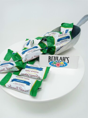 Russell Stover Sugar Free Chocolate Coconut 4 pounds Perspective: back