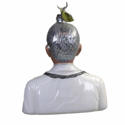 Holiday Ornament Dr Fauci Glass Physician Pandemic Covid19 Go8046 Perspective: back