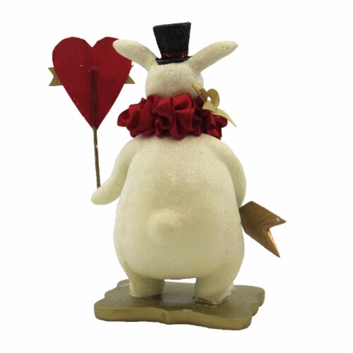 Heather Myers Bentley Polyresin Bunny Love Heart Arrow 55199, 1 - Kroger