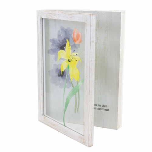 Home Decor Sheer Love Accordion Signs Wood Mother's Day Er63453 Yellow Perspective: back