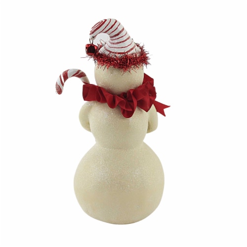 Heather Myers Hammond Polyresin Christmas Snow Man 55483 Perspective: back