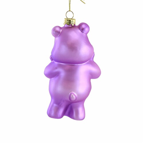 Holiday Ornament Rainbow Bear Glass Ornament Care Bear Retro