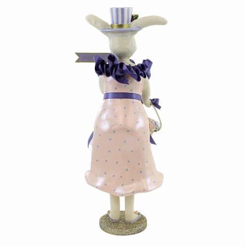 Heather Myers Bellina Polyresin Bunny Rabbit 55514. Perspective: back