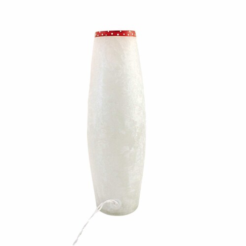 Stony Creek Festive Snowman Pre-Lit Lg Vase Christmas Electric Alt2209 Cardinal Perspective: back