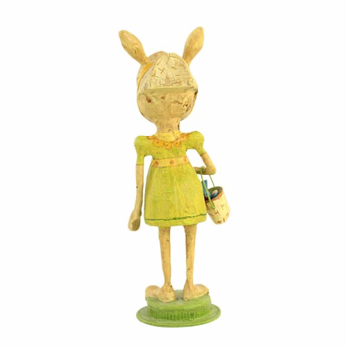 Jorge De Rojas Bunny Bunny Polyresin Easter Rabbit Spring Basket 43047 Perspective: back
