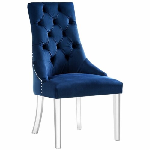 Chair with acrylic 2025 legs