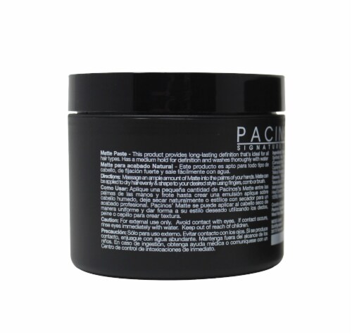 Pacinos Signature Line Matte Paste Perspective: back