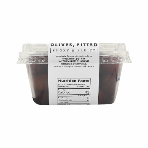 Murray's® Smoky & Fruity Kalamata Olives Pitted Perspective: back