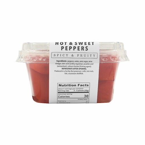 Murray's® Spicy & Fruity Hot & Sweet Peppers Perspective: back