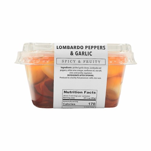 Murray's® Spicy & Fruity Lombardo Peppers & Garlic Perspective: back