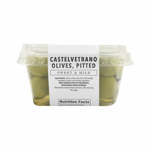 Murray's® Sweet & Mild Castelvetrano Olives Pitted Perspective: back