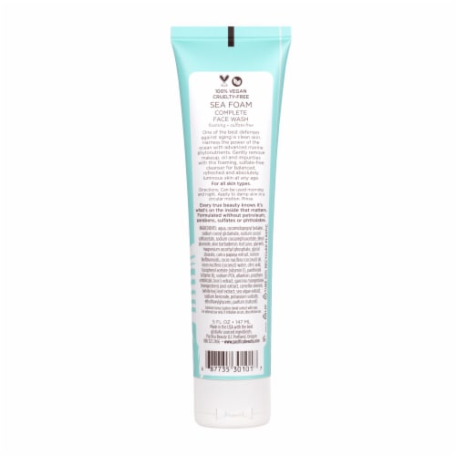 Pacifica® Sea Foam Complete Face Wash Perspective: back