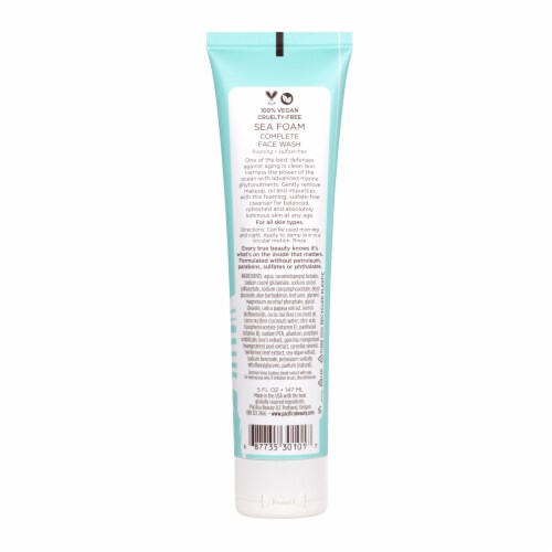 Pacifica® Sea Foam Complete Face Wash Perspective: back