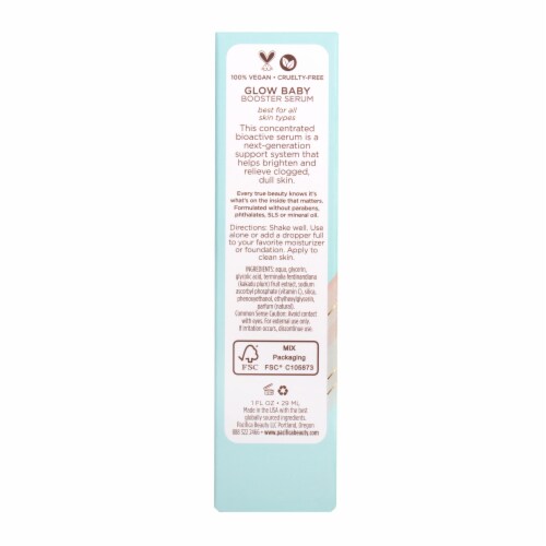 Pacifica Super Lit Glow Baby Booster Serum Perspective: back