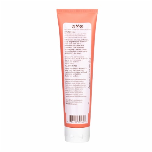 Pacifica Glow Baby Brightening Face Wash Perspective: back