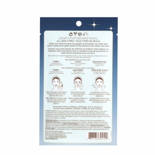 Pacifica® Eye Bright Undereye Vitamin C Spot Serum Mask Perspective: back