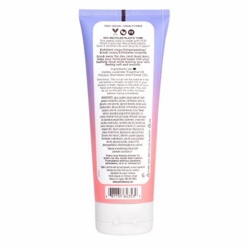 Pacifica® Lavender Moon Body Scrub Perspective: back