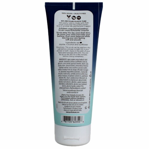 Pacifica® Vegan Coconut Cream Body Scrub Perspective: back