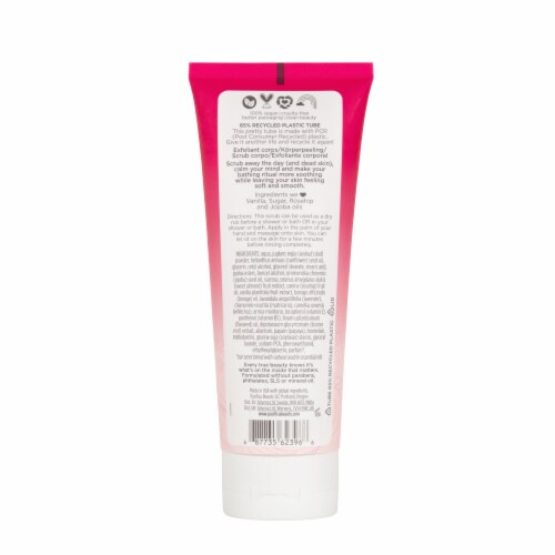 Pacifica Island Vanilla Body Scrub Perspective: back