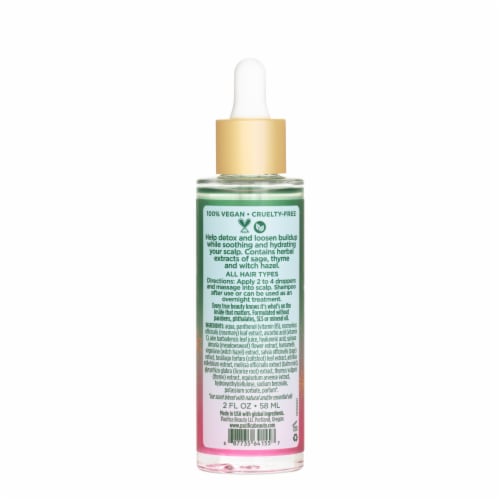 Pacifica® Scalp Love Rosemary Mint Serum Perspective: back