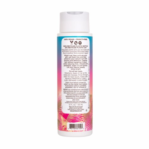 Pacifica® Pineapple Curls Curl Defining Shampoo Perspective: back