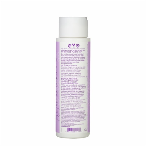 Pacifica® Vegan Silk Hydro Luxe Shampoo Perspective: back
