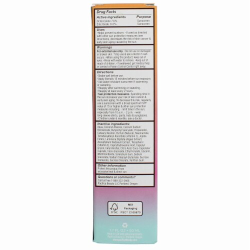Pacifica® Mattify & Protect Daily Priming Lotion SPF 35 Perspective: back