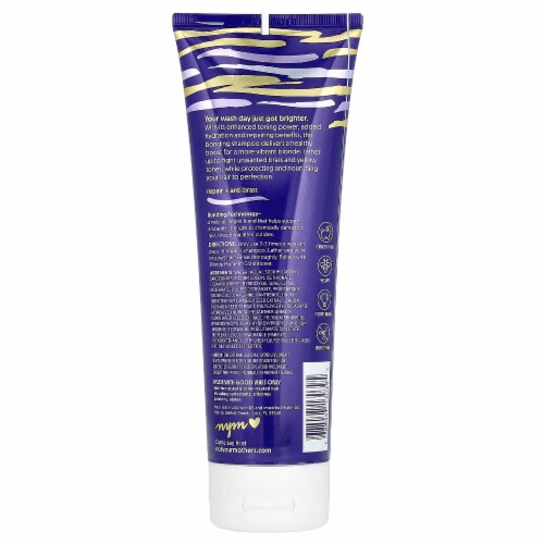 Not Your Mother's® Blonde Moment Purple Treatment Shampoo for Blonde Hair Perspective: back