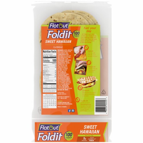 Pattco Rosemary Olive Oil Flatbread 6 Count Perspective: back
