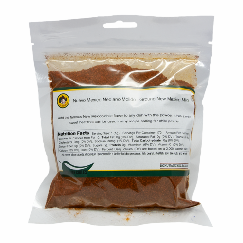 Don Juan Ground New Mexico Mild Seasoning Mix Perspective: back