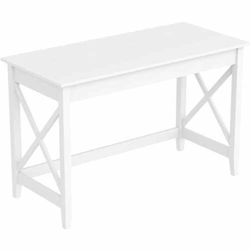 White desk with x sides discount