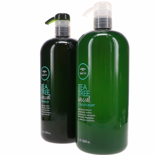 Paul Mitchell Tea Tree Special Shampoo 33.8 oz & Tea Tree Special Conditioner 33.8 oz Combo P Perspective: back