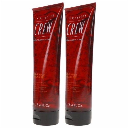 American Crew Light Hold Styling Gel 8.4 oz 2 Pack Perspective: back