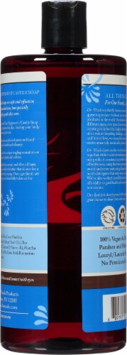 Dr. Woods Pure Peppermint Castile Soap Perspective: back
