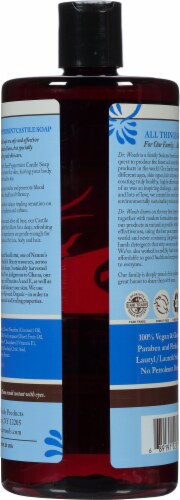 Dr. Woods Pure Peppermint Castile Soap with Organic Shea Butter Perspective: back