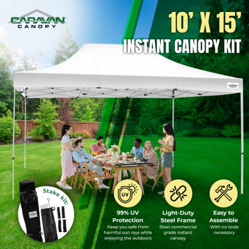 Caravan Canopy 10ft x 15ft Titanshade Canopy Perspective: back