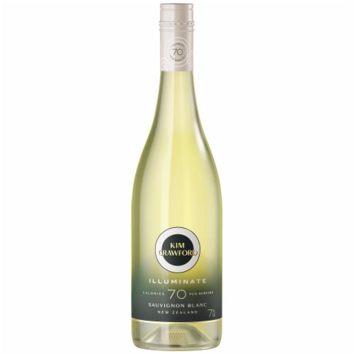 Kim Crawford Illuminate New Zealand Sauvignon Blanc Lower Calorie White Wine Perspective: back