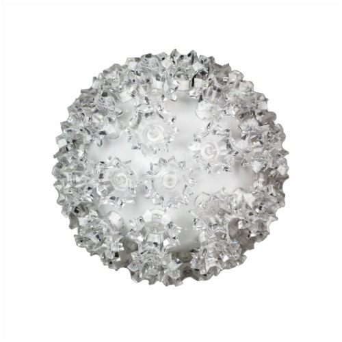 50 Light Outdoor Christmas LED Starlight Sphere, Warm White, 6 Diameter Perspective: back