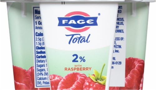 Fage® Total Raspberry 2% Milkfat Low Fat Greek Yogurt Cup